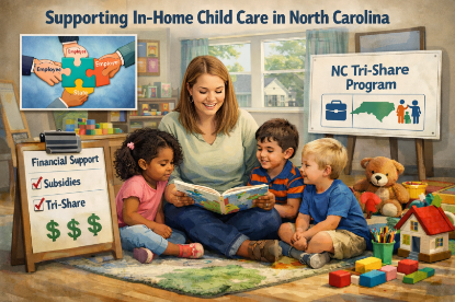 Picture of New and Expanding Child Care Subsidy Programs in North Carolina