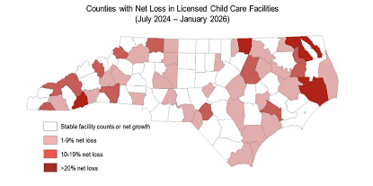 Picture of North Carolina Child Care Shortage Drives Rising Costs and Limited Access